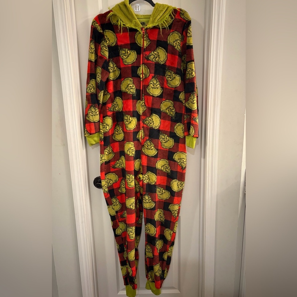 Grinch Red and Green Onesie